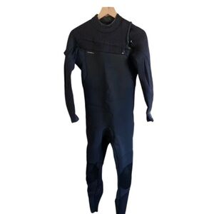 O'Neill Black Hyperfreak 3/2+MM Chest Zip Full Length Wetsuit